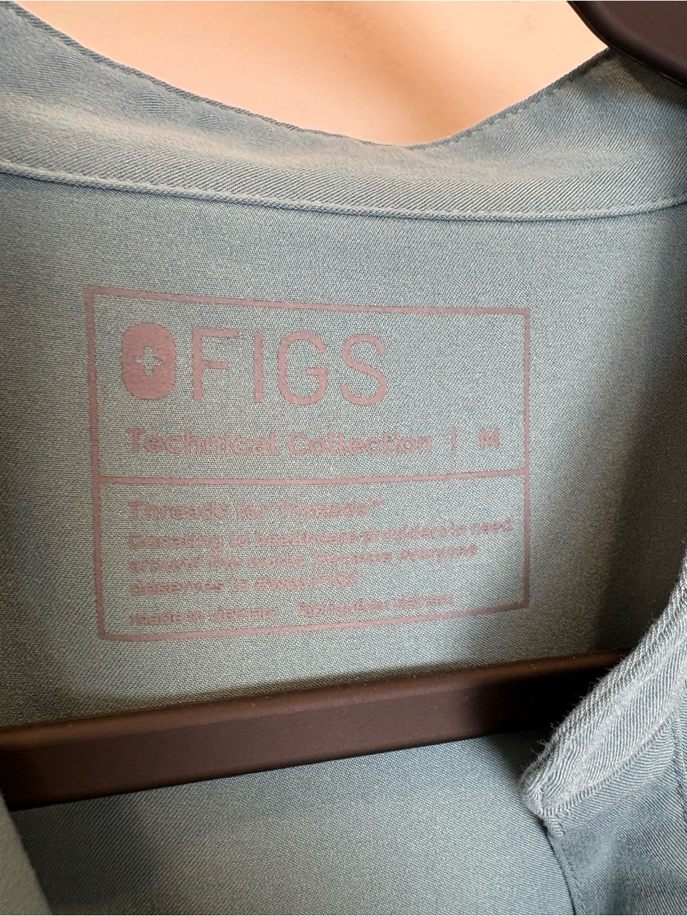 Figs Hydrogreen Rafaela Scrub Top - Picture 3 of 5